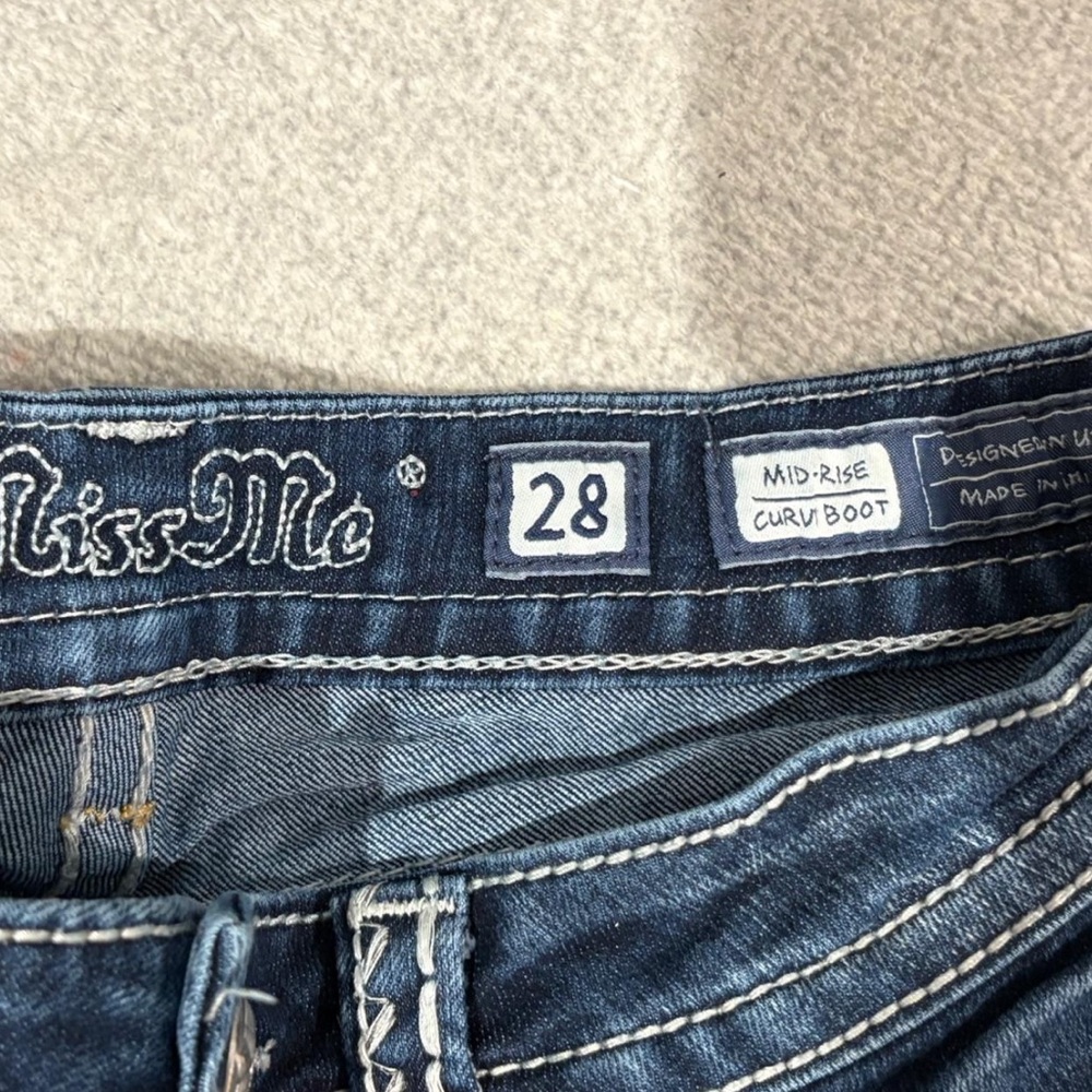 Miss Me Blue Denim Jeans